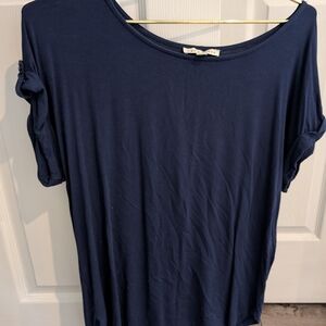 Navy Blue Women's Top